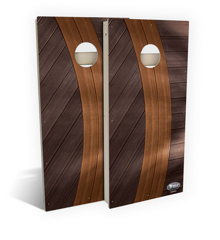 Curved Cornhole Board Design