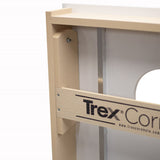Trex® Cornhole Tiki Torch/ Woodland Brown Arrows All-Weather Cornhole Board Set (includes 8 all-weather bags)