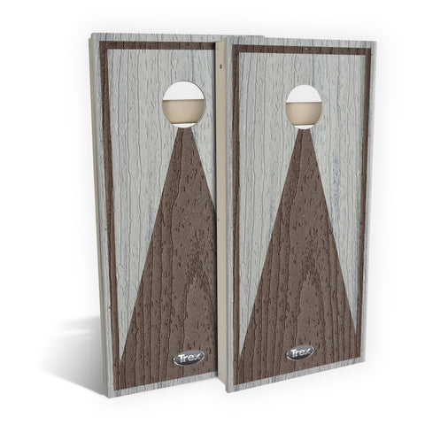 Trex® Cornhole Foggy Wharf Vintage Lantern Cornhole Board Set (includes 8 all-weather bags)